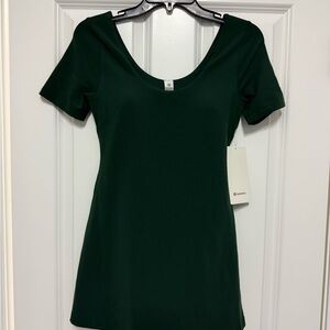 Lululemon Athletica Align Short Sleeve Dress - Legacy Green